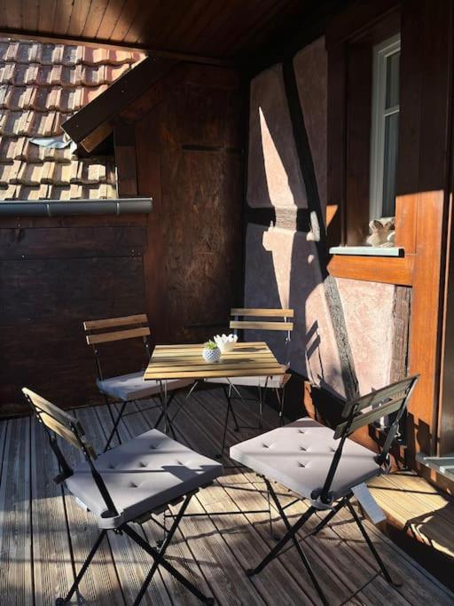 Doux Refuge Avec Terrasse Parking Gratuit Apartment Beblenheim Luaran gambar